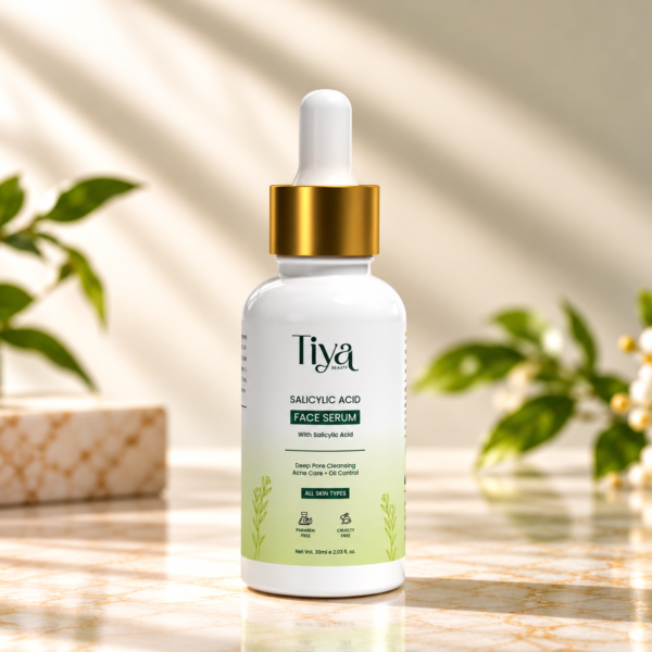 Tiya Beauty Salicylic Acid Face Serum 30 ml dropper bottle