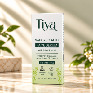 Tiya Beauty Salicylic Acid Face Serum carton